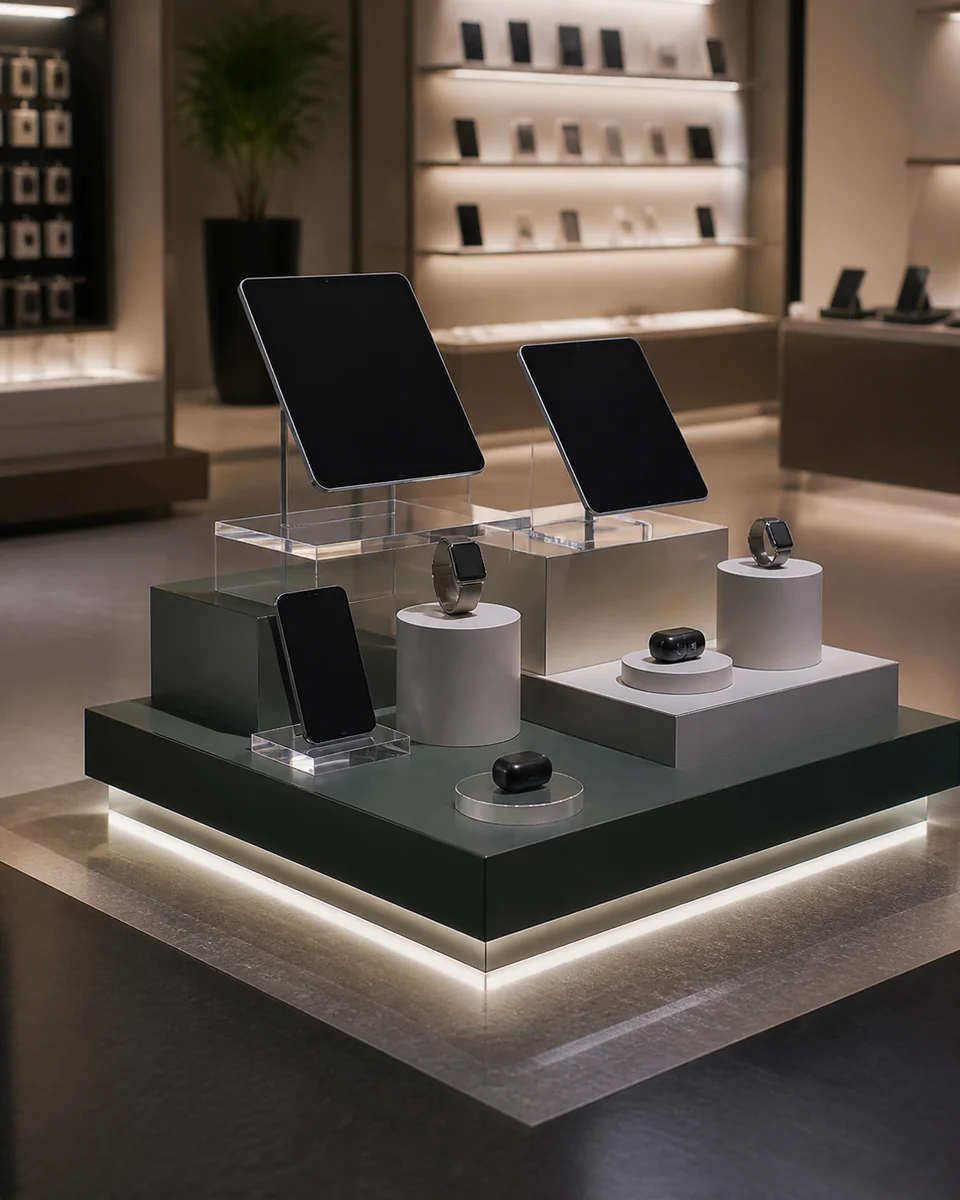 AI-generated development placeholder for retail display engineering and prototype development
