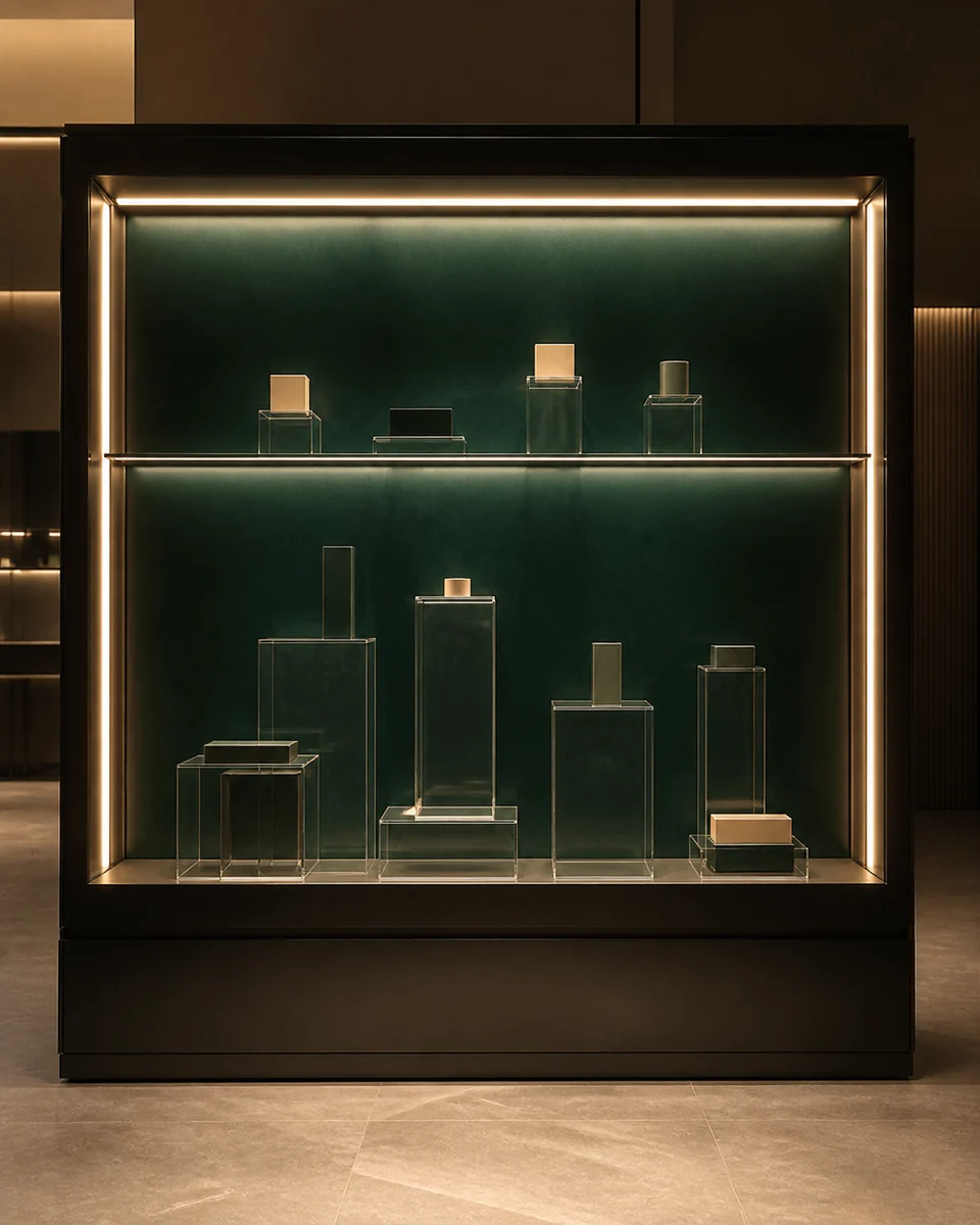 Development placeholder representing display assembly and lighting quality checks